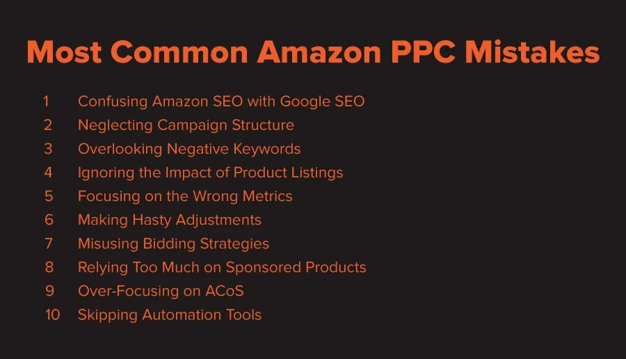 most-common-amazon-ppc-mistakes