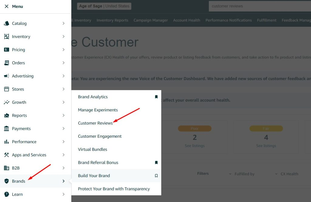 access-customer-review-page