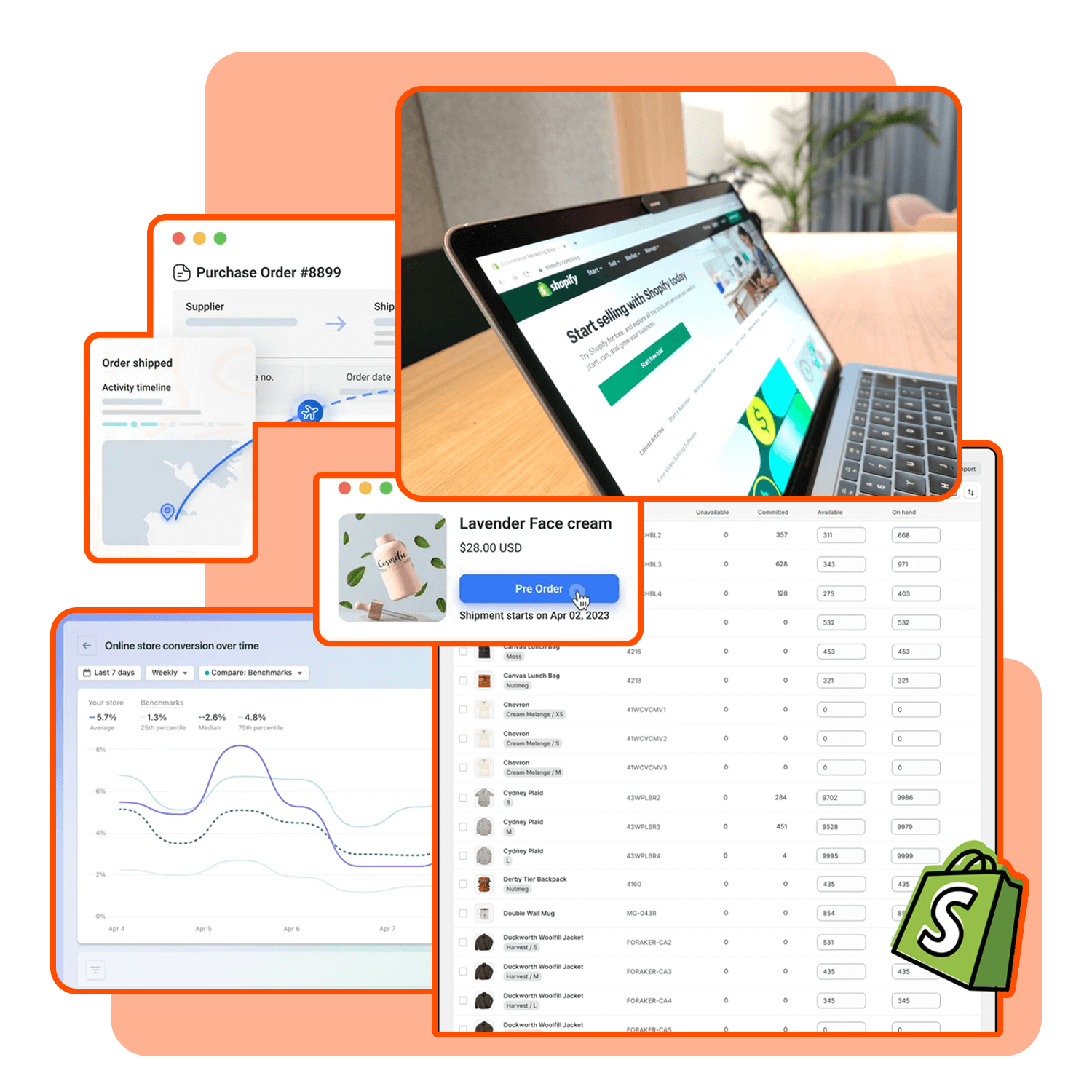Shopify store