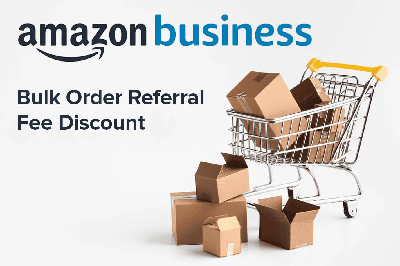Feature image for Amazon Business bulk order referral fee discounts