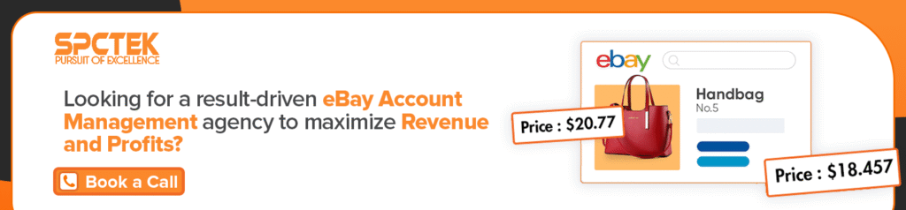 CTA button to book a call for the eBay account management