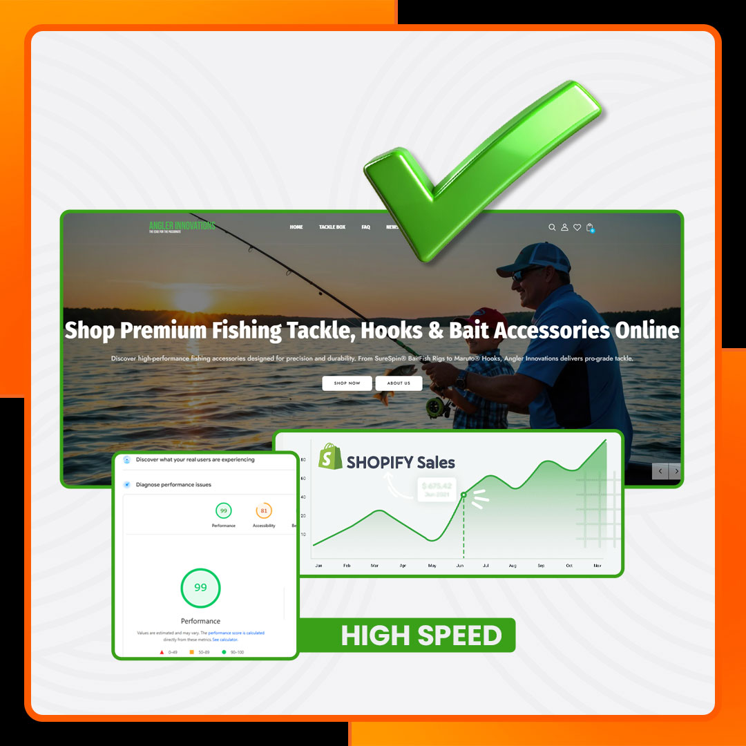 Revamping a Fishing Brand’s Shopify Store to Improve UI/UX and Conversion Rates by 20%